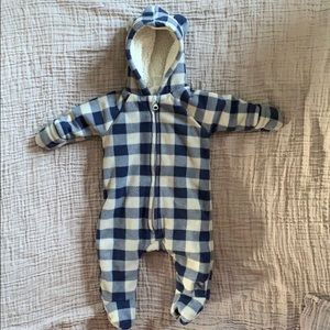 ⭐️Carter’s COZY WARM Fleece winter footie!